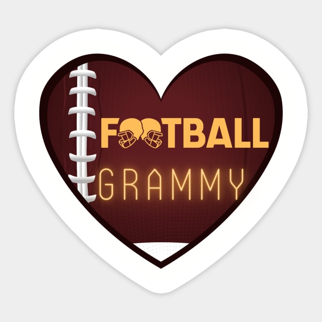 Football Grammy Sticker by Sport-tees by Marino's